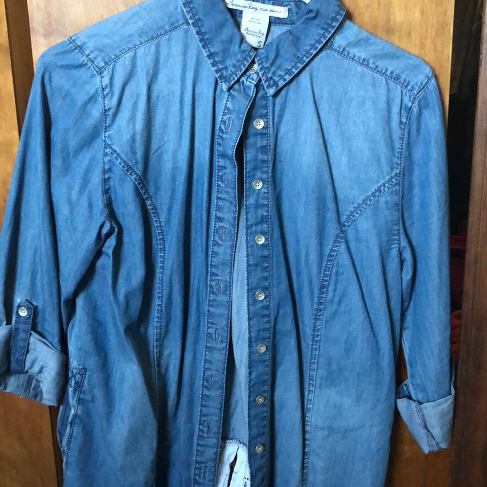 American rag denim tunic